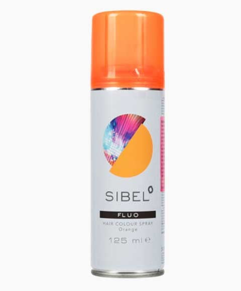 SIBEL FLUO ORANGE HAIR COLOUR SPRAY 125 ml Hair Color Asetena Pa 