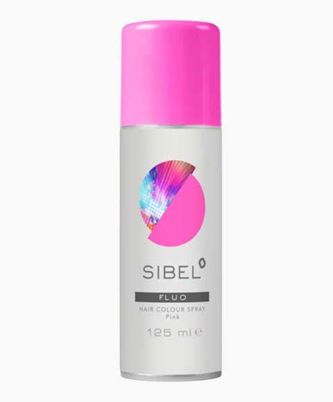 SIBEL FLUO PINK HAIR COLOUR SPRAY 125 ml Hair Color Asetena Pa 