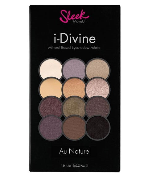 SLEEK I DIVINE EYESHADOW PALETTE AU NATUREL 601 Eye Makeup Asetena Pa 