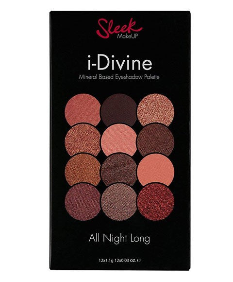 SLEEK I DIVINE EYESHADOW PALETTE ALL NIGHT LONG 429 Eye Makeup Asetena Pa 