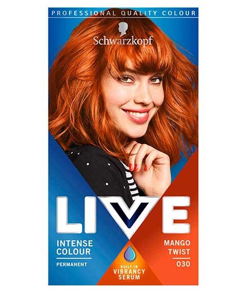 LIVE COLOR INTENSE PERMANENT COLOURS 030 MANGO TWIST Hair Color Asetena Pa 
