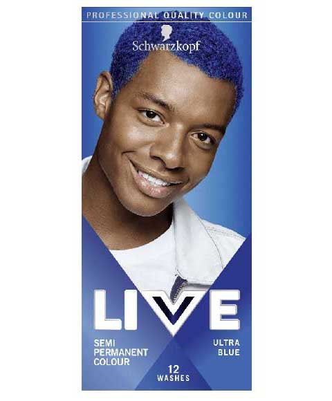 LIVE SEMI PERMANENT COLOUR ULTRA BLUE Hair Color Asetena Pa 