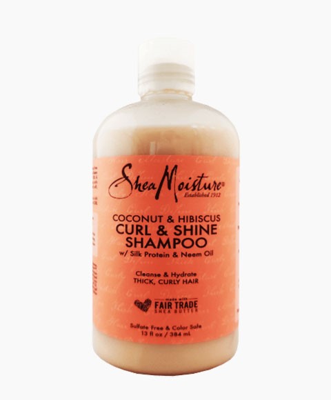 COCONUT AND HIBISCUS CURL AND SHINE SHAMPOO 384 ml Shampoo Asetena Pa 