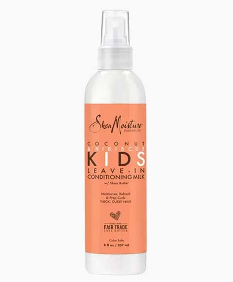 COCONUT AND HIBISCUS KIDS LEAVE IN CONDITIONING MILK 237 ml Conditioner Asetena Pa 