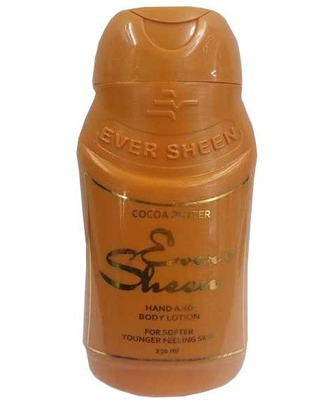 EVER SHEEN COCOA BUTTER HAND AND BODY LOTION 500 ml Skin Moisturizing Asetena Pa 