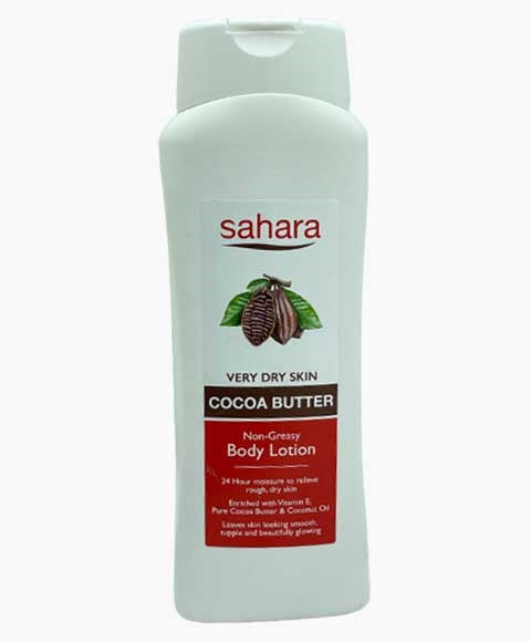 NON GREASY COCOA BUTTER VERY DRY SKIN BODY LOTION 500 ml Skin Moisturizing Asetena Pa 