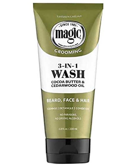 MAGIC GROOMING 3 IN 1 WASH WITH COCOA BUTTER 200 ml Skin Wash Asetena Pa 