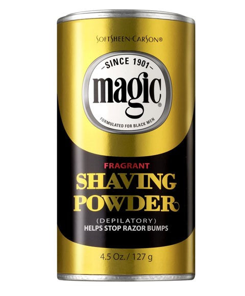 MAGIC SHAVING POWDER GOLD 127 g (Pack of 2) Color Fragrant Shaving Asetena Pa 