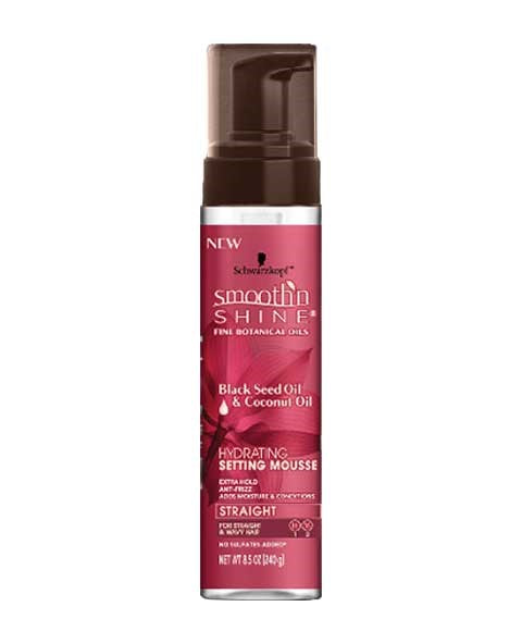 SMOOTH AND SHINE HYDRATING SETTING MOUSSE 240 g Hair Styling Asetena Pa 