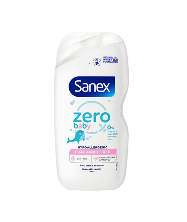 ZERO PERCENTAGE BABY 3 IN 1 BATH 450 ml Shampoo Asetena Pa 