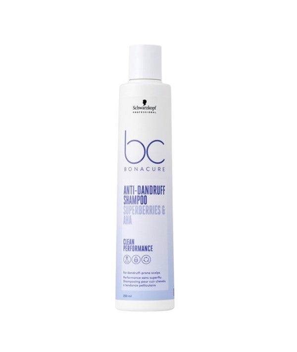 BONACURE SUPERBERRIES AND AHA ANTI DANDRUFF SHAMPOO 250 ml Shampoo Asetena Pa 