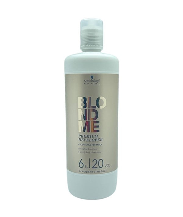 BLONDME PREMIUM DEVELOPER OIL FORMULA 1000 ml Color 6 % 20 Vol Hair Color Asetena Pa 
