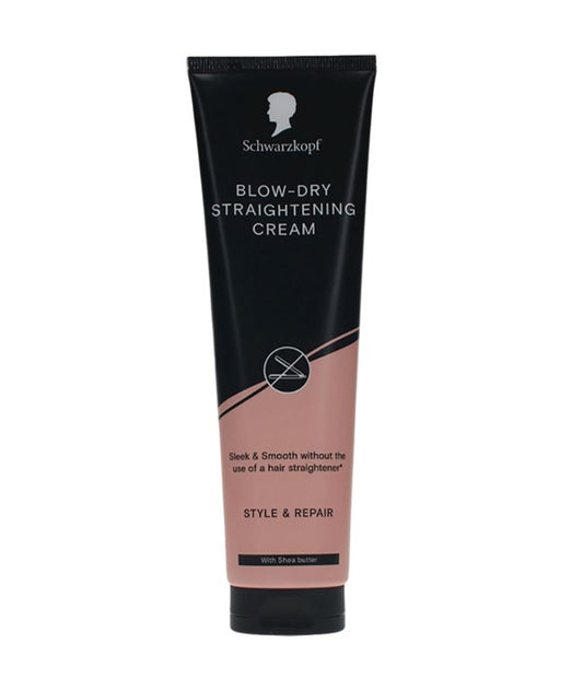 SCHWARZKOPF STYLE AND REPAIR BLOW DRY STRAIGHTENING CREAM 150 ml Hair Styling Asetena Pa 