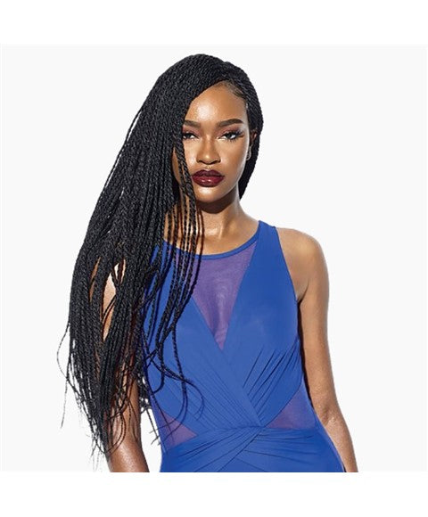 CLOUD 9 SWISS LACE RUWA HAND BRAIDED SENEGAL TWIST LACE WIG 32 Color 1 Lace Wigs Asetena Pa 
