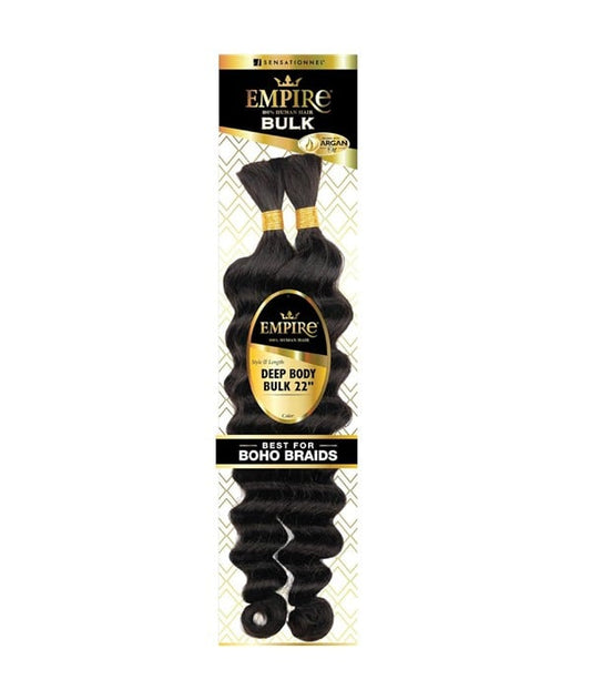 EMPIRE HUMAN HAIR DEEP BODY BULK 22 Color 2 Human Hair Braids Asetena Pa 