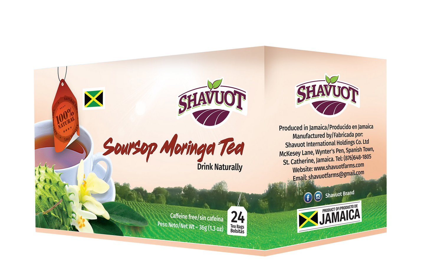 MASShavuot Soursop and Moringa 24’s-Fd