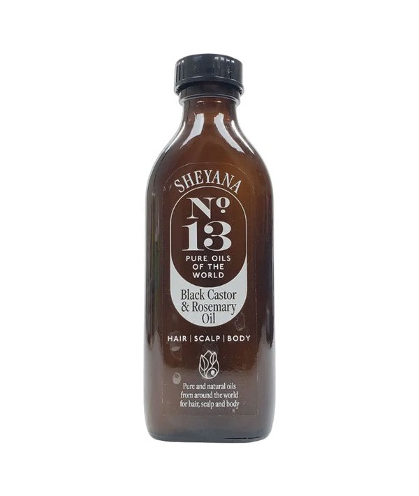 SHEYANA NO 13 BLACK CASTOR AND ROSEMARY OIL 150 ml Sprays, Serums and Oils Asetena Pa 