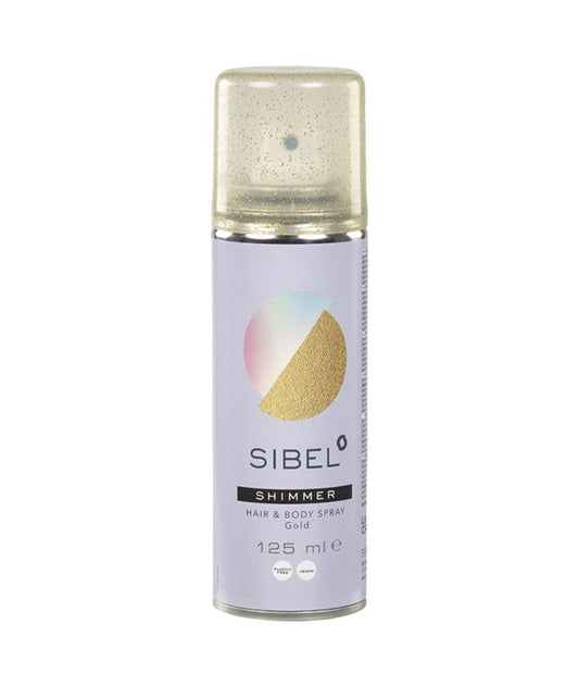 SIBEL SHIMMER HAIR AND BODY SPRAY GOLD 125 ml Hair Color Asetena Pa 