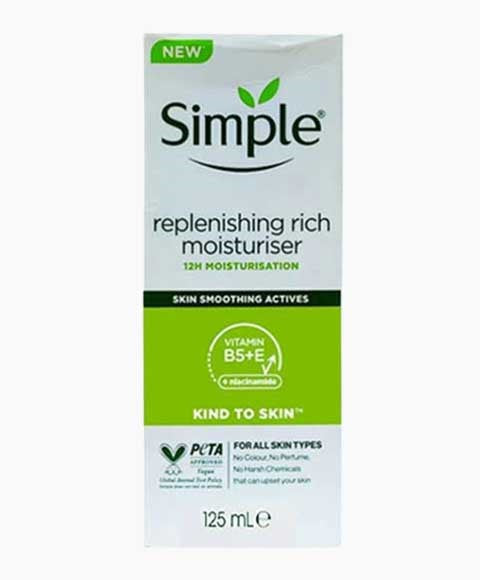 KIND TO SKIN REPLENISHING RICH MOISTURISER 125 ml Skin Moisturizing Asetena Pa 