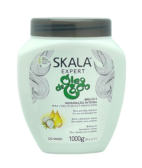 SKALA EXPERT OLEO DE COCO COCONUT OIL HAIR TREATMENT CO WASH 1000 g Conditioner Asetena Pa 