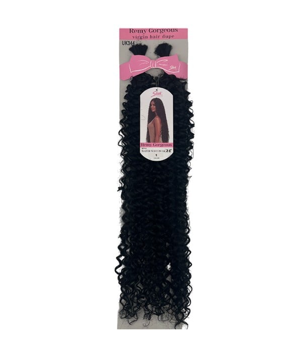 REMY GORGEOUS WATER WAVE BULK 24'' Color 2 Hair for Braid Extensions Asetena Pa 
