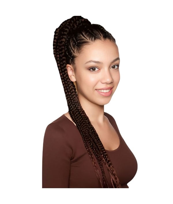 8X EASY PRE STRETCHED SMART BRAIDS VALUE PACK 28" Color 2 Hair for Braid Extensions Asetena Pa 