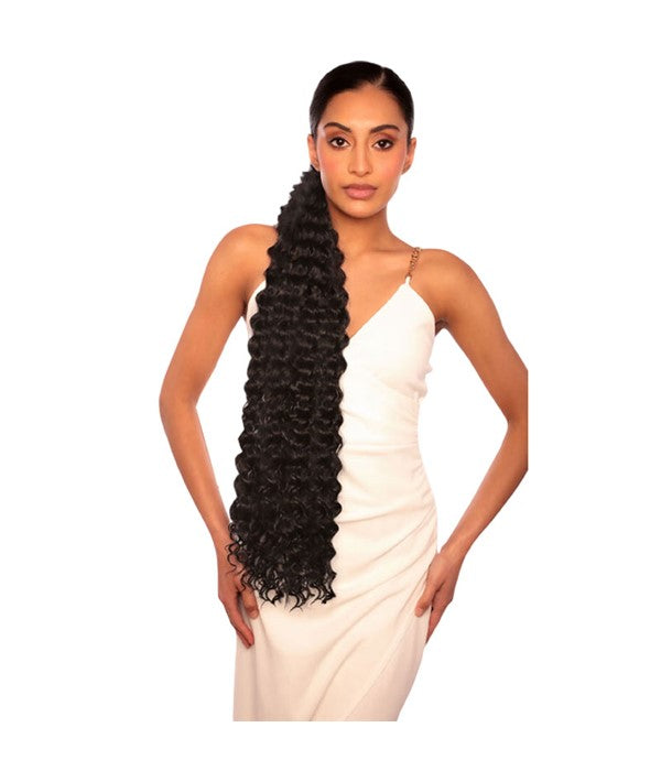 REMY CHASER SYNTHETIC DEEP WAVE WEAVE NATURAL 30" Synthetic Weave Hair Asetena Pa 