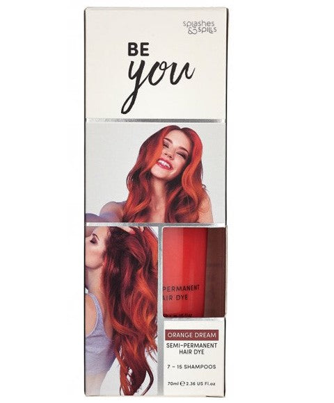 BE YOU ORANGE DREAM SEMI PERMANENT HAIR DYE 70 ml Hair Color Asetena Pa 