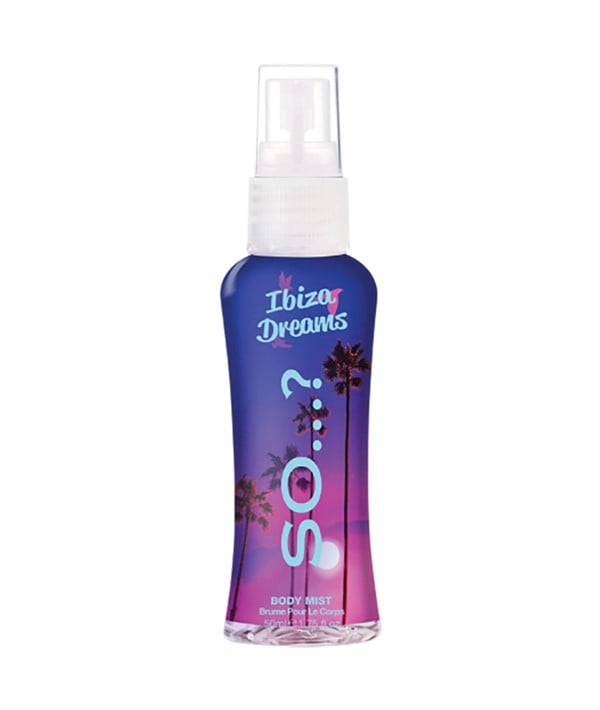 SO IBIZA DREAMS BODY MIST 50 ml Body Spray Asetena Pa 