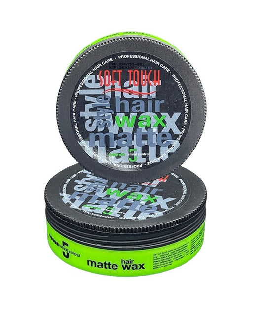 SOFT TOUCH NATURAL CONTROL MATTE 5 HAIR WAX 175 ml Hair Styling Asetena Pa 