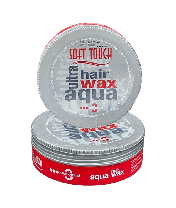 SOFT TOUCH ULTRA CONTROL AQUA 3 HAIR WAX 175 ml Hair Styling Asetena Pa 