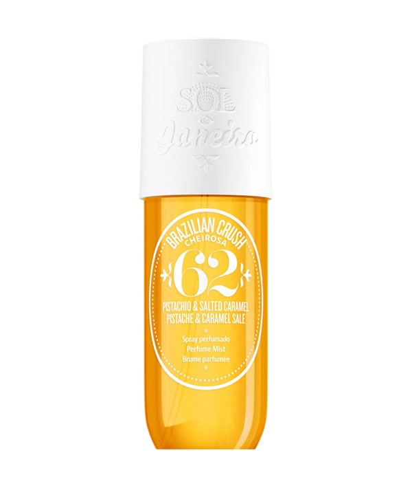 BRAZILIAN CRUSH CHEIROSA 62 PISTACHIO AND SALTED CARAMEL PERFUME MIST 240 ml Body Spray Asetena Pa 