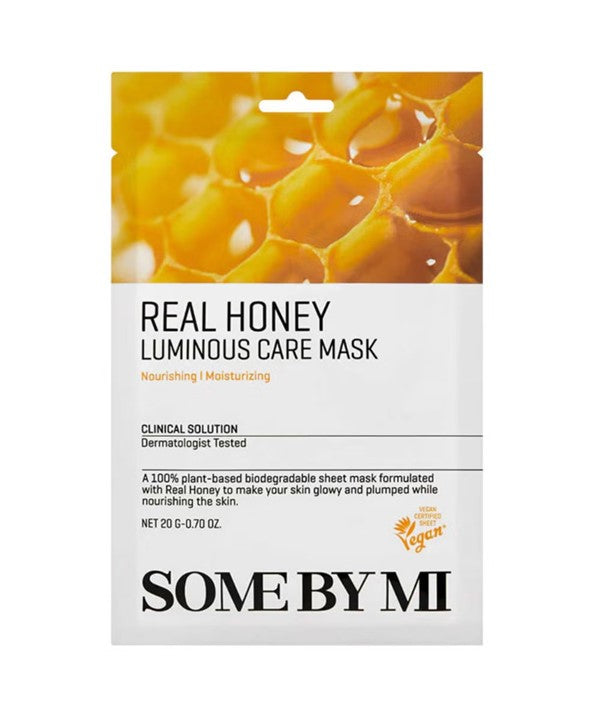 REAL HONEY LUMINOUS CARE MASK 20 g Korean Skincare Asetena Pa 