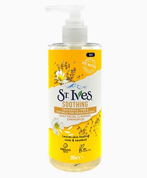 ST IVES SOOTHING CHAMOMILE DAILY FACIAL CLEANSER 200 ml Skin Wash Asetena Pa 