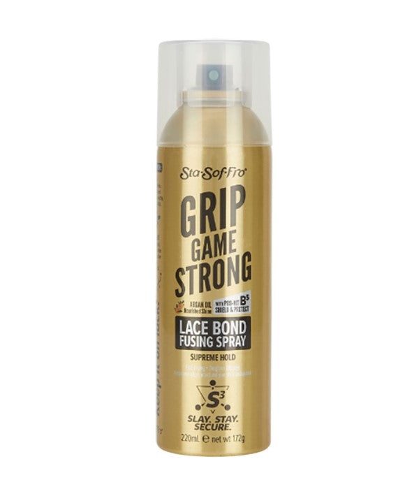 STA SOF FRO GRIP GAME STRONG LACE BOND FUSING SPRAY SUPREME HOLD 220 ml Extensions Accessories Asetena Pa 