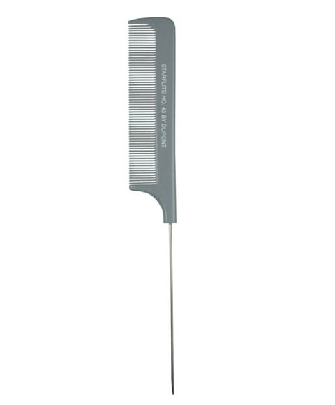 STARFLITE PIN TAIL COMB NO 43  Color GREY Hair Brushes and Combs Asetena Pa 