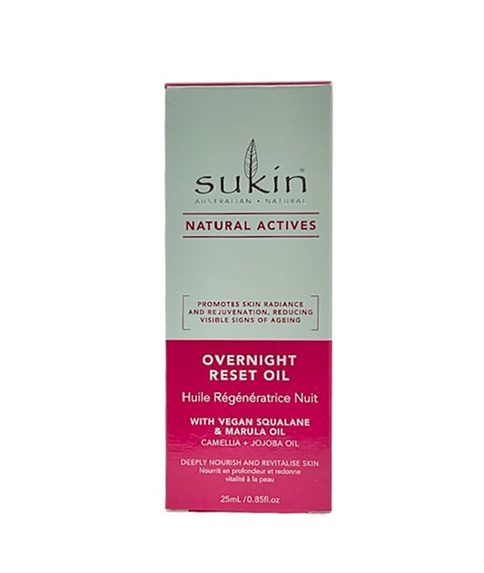 NATURAL ACTIVES OVERNIGHT RESET OIL 25 ml Skin Moisturizing Asetena Pa 