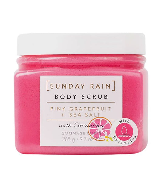 PINK GRAPEFRUIT AND SEA SALT BODY SCRUB 265 g Skin Wash Asetena Pa 
