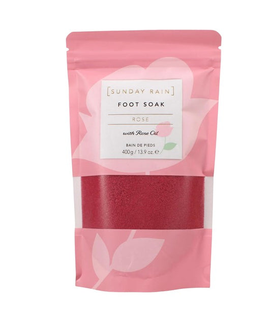 ROSE FOOT SOAK 400 g Pedicure and Manicure Asetena Pa 