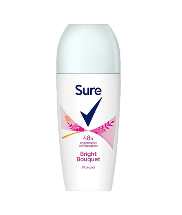 SURE BRIGHT BOUQUET 48H DEODORANT ROLL ON 50 ml Body Care Asetena Pa 