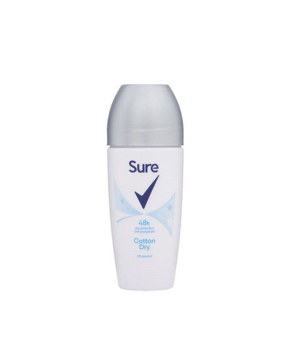 SURE COTTON DRY 48 H DEODORANT ROLL ON 50 ml Body Care Asetena Pa 