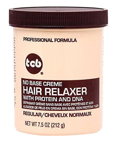 TCB NO BASE CREME HAIR RELAXER REGULAR 425 g Color Super Relaxer n Texturizer Asetena Pa 