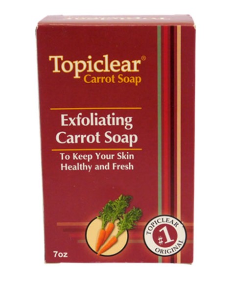 TOPICLEAR EXFOLIATING CARROT SOAP 200 g Body Care Asetena Pa 