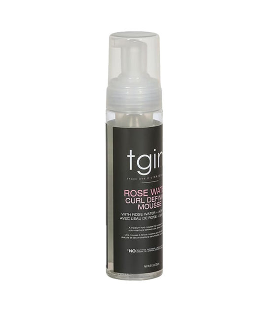 TGIN ROSE WATER CURL DEFINING MOUSSE 236 ml Hair Styling Asetena Pa 