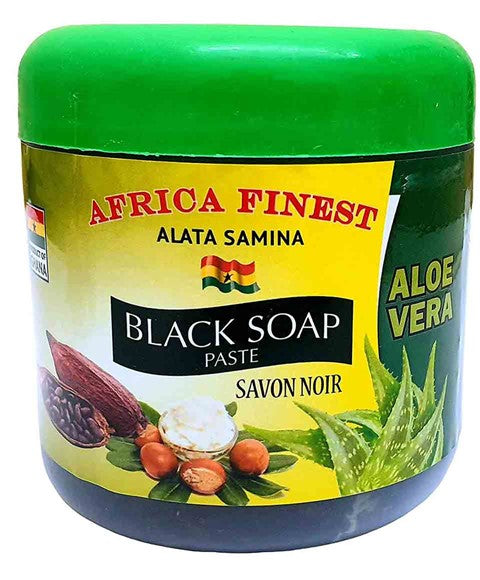AFRICA FINEST ALOE VERA BLACK SOAP PASTE 450 g Body Care Asetena Pa 