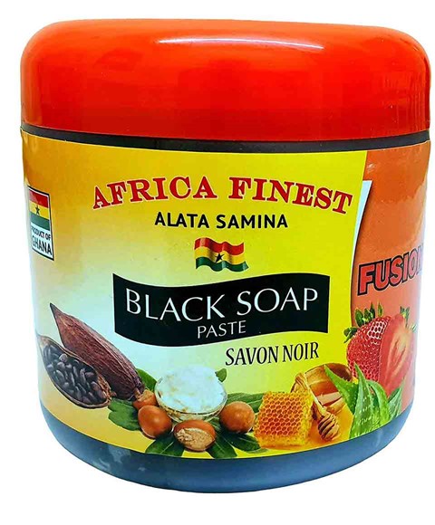 AFRICA FINEST FUSION BLACK SOAP PASTE 450 g Body Care Asetena Pa 