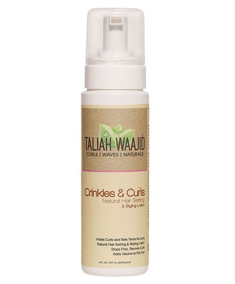 CRINKLES AND CURLS NATURAL HAIR SETTING AND STYLING LOTION 237 ml Hair Styling Asetena Pa 