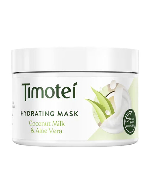 TIMOTEI HYDRATING MASK WITH COCONUT MILK AND ALOE VERA 300 ml Treatments Asetena Pa 