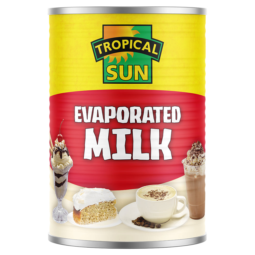 Tropical Sun Evaporated Milk   12x410g