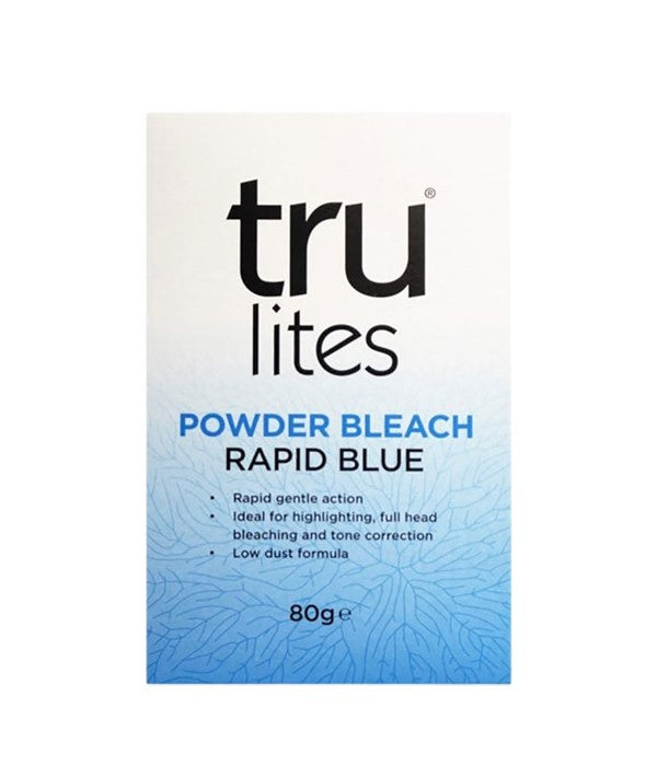 TRULITES RAPID BLUE POWDER BLEACH 80 g Hair Color Asetena Pa 